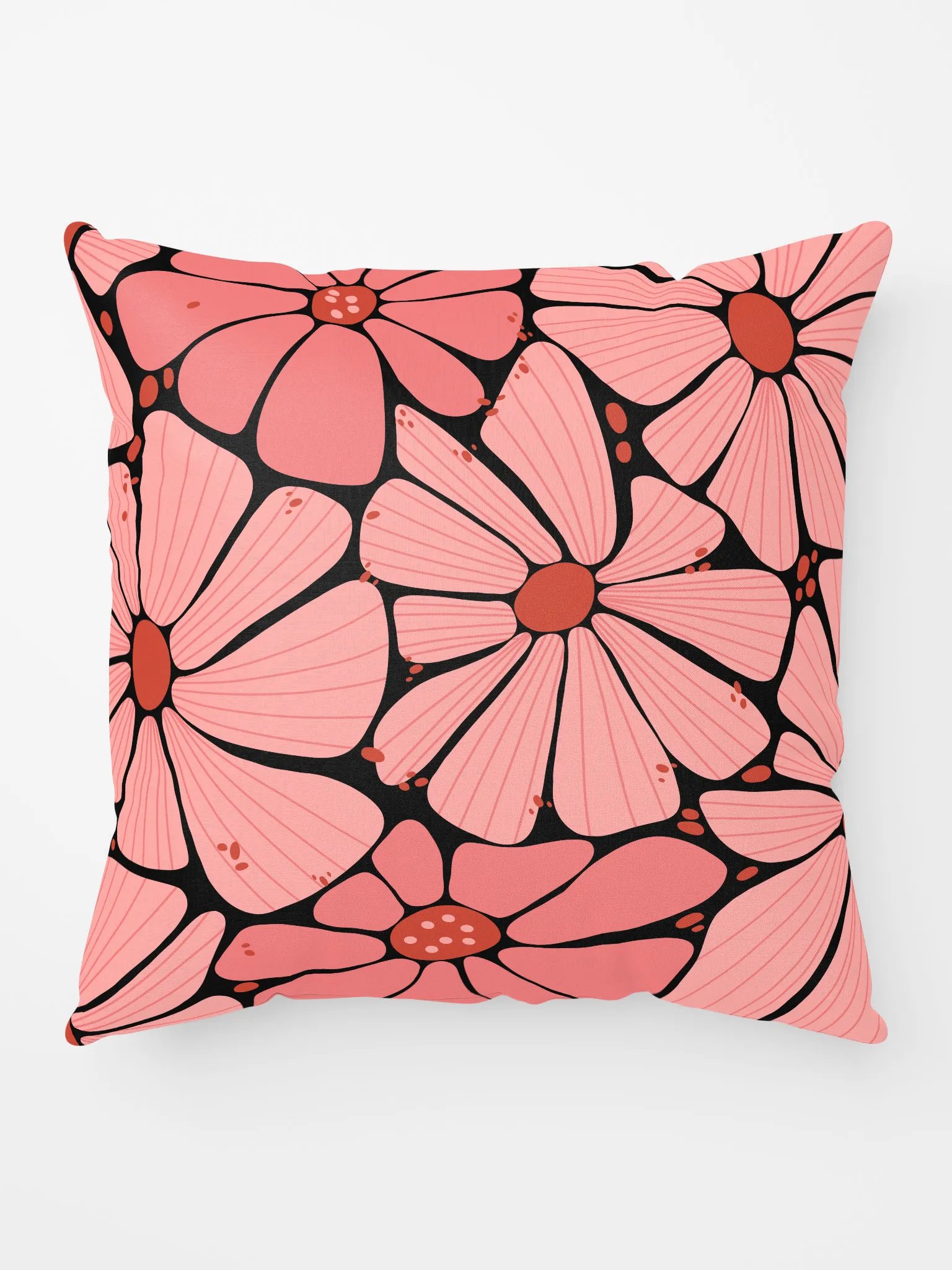 Elegant Floral Throw Pillow product image (2)