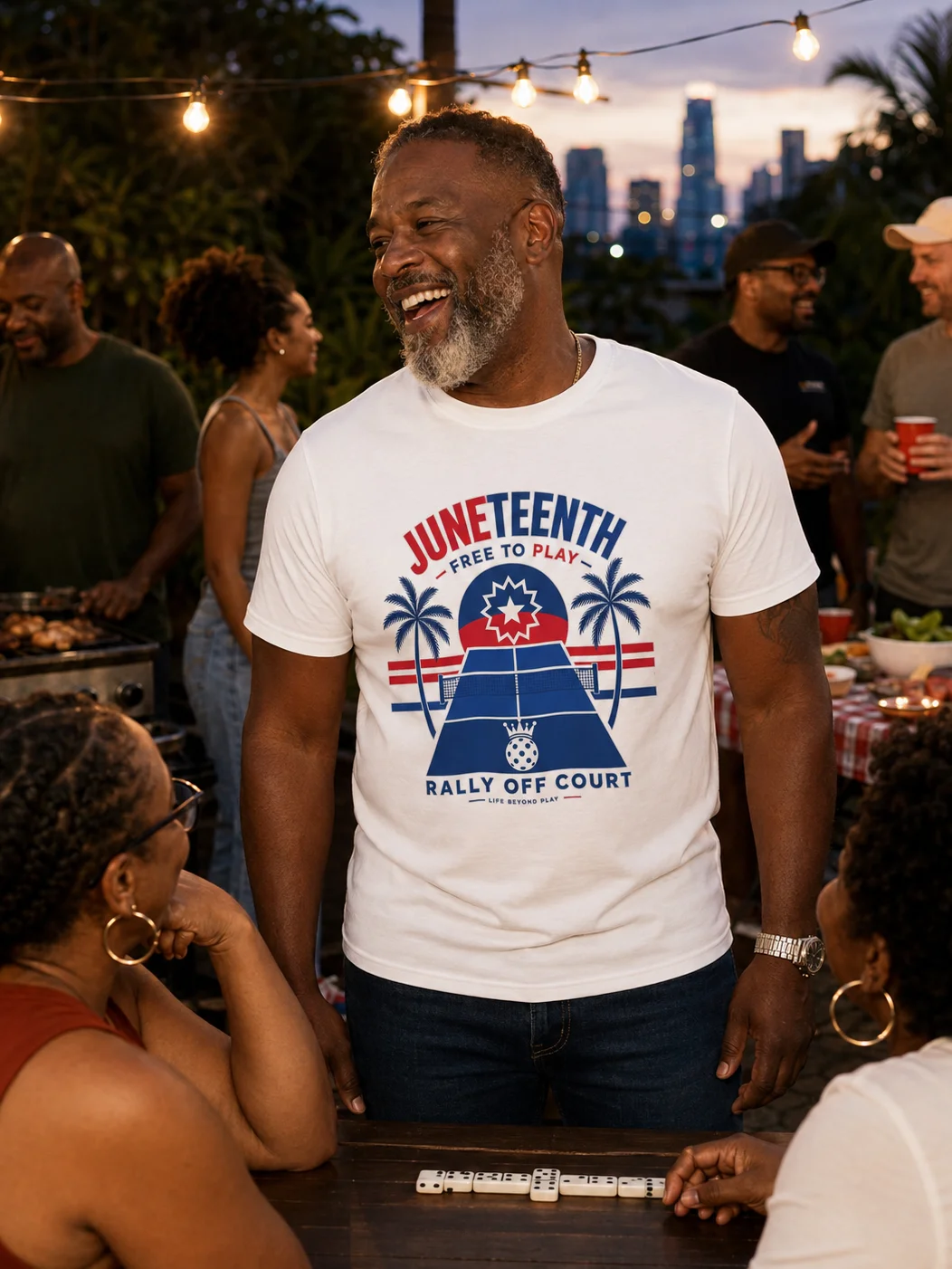 The Free to Play Tee — Slim Fit (FLAG) product image (7)
