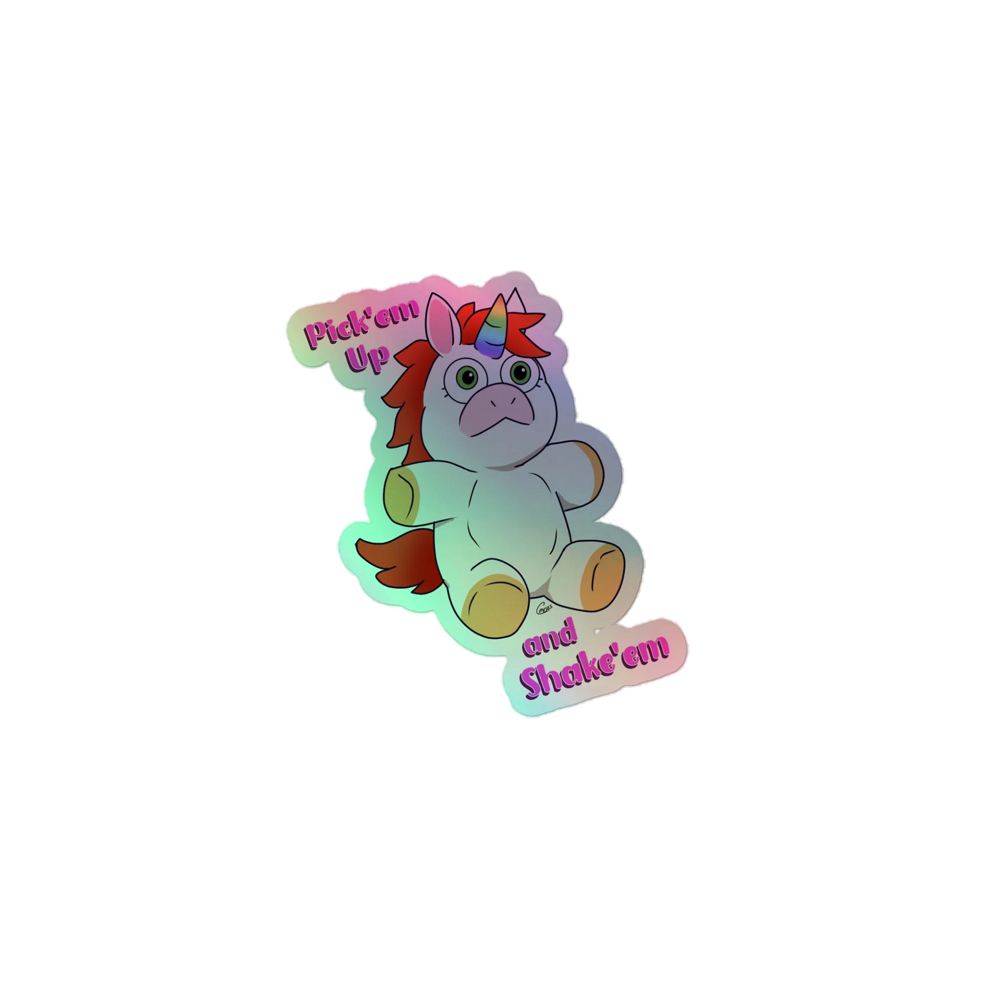 Pick em up and Shake em - Sticker product image (1)
