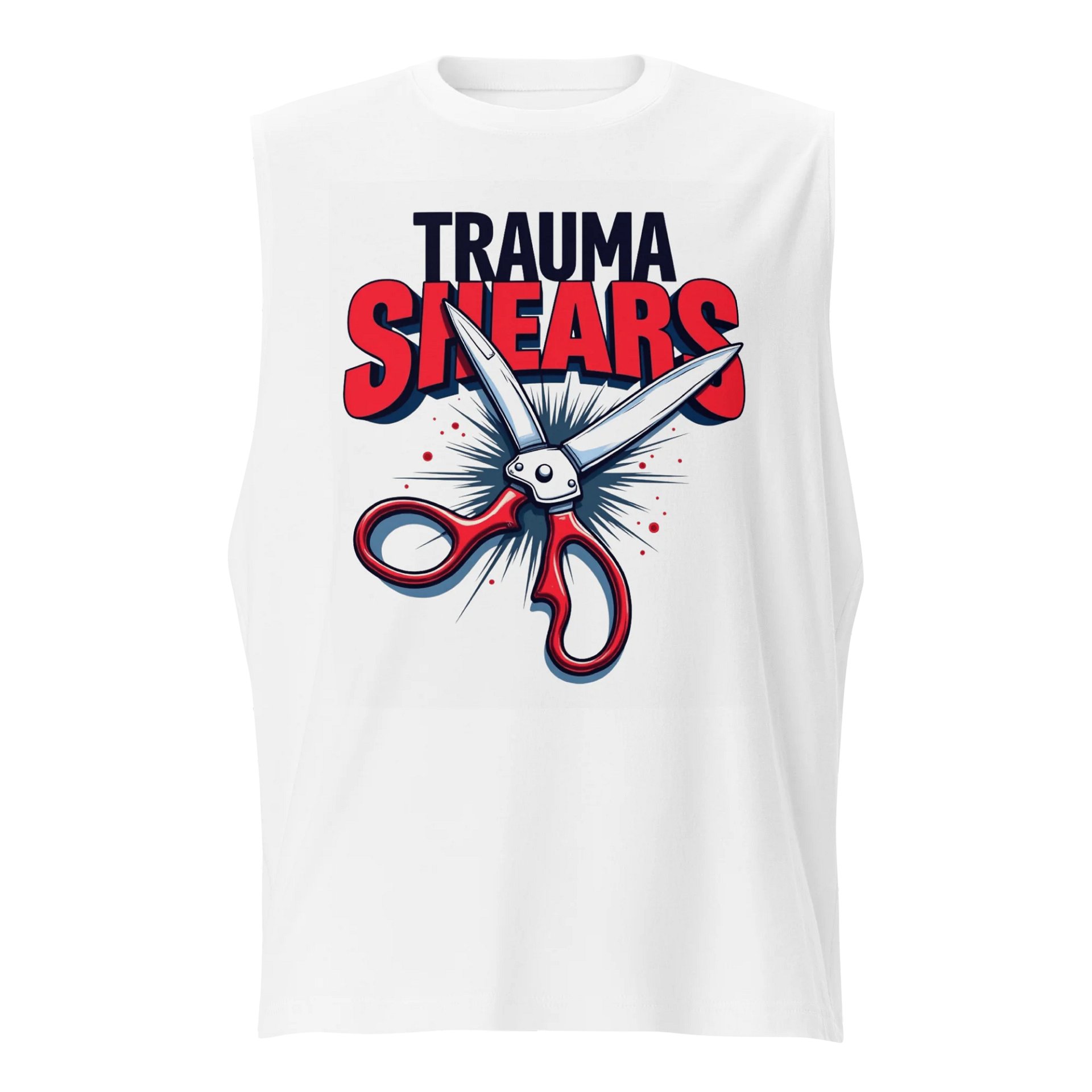 Bold Trauma Shears Explosion Muscle Tank product image (1)