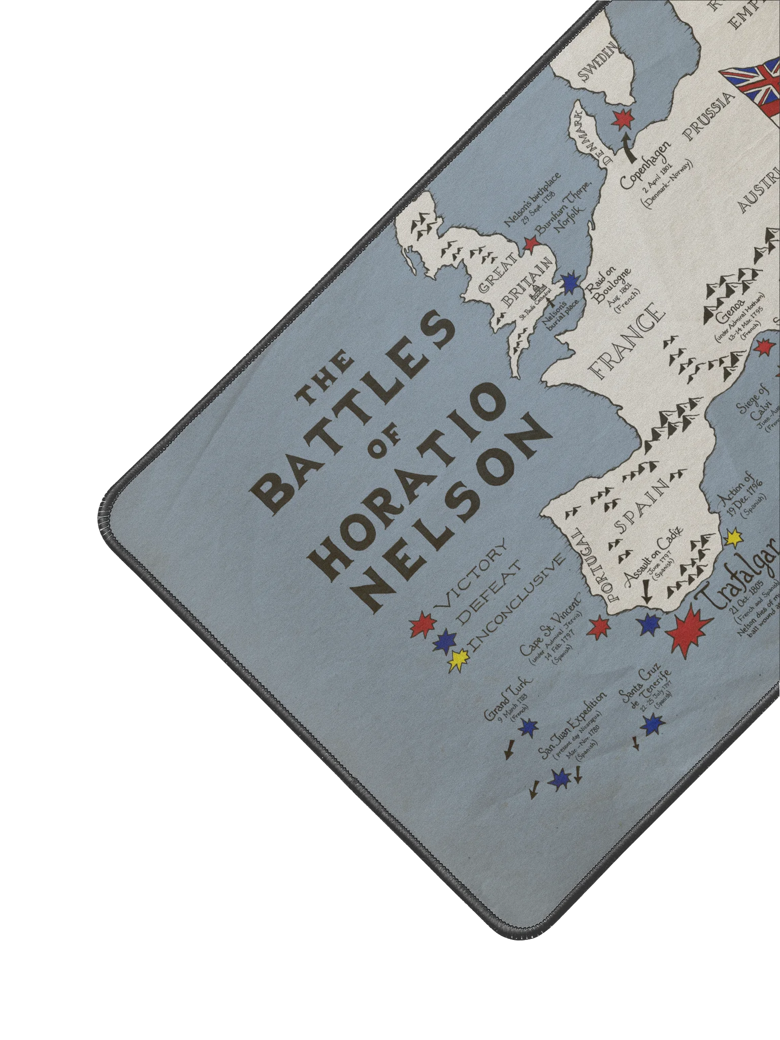 The Battles of Horatio Nelson - Desk Mat product image (2)