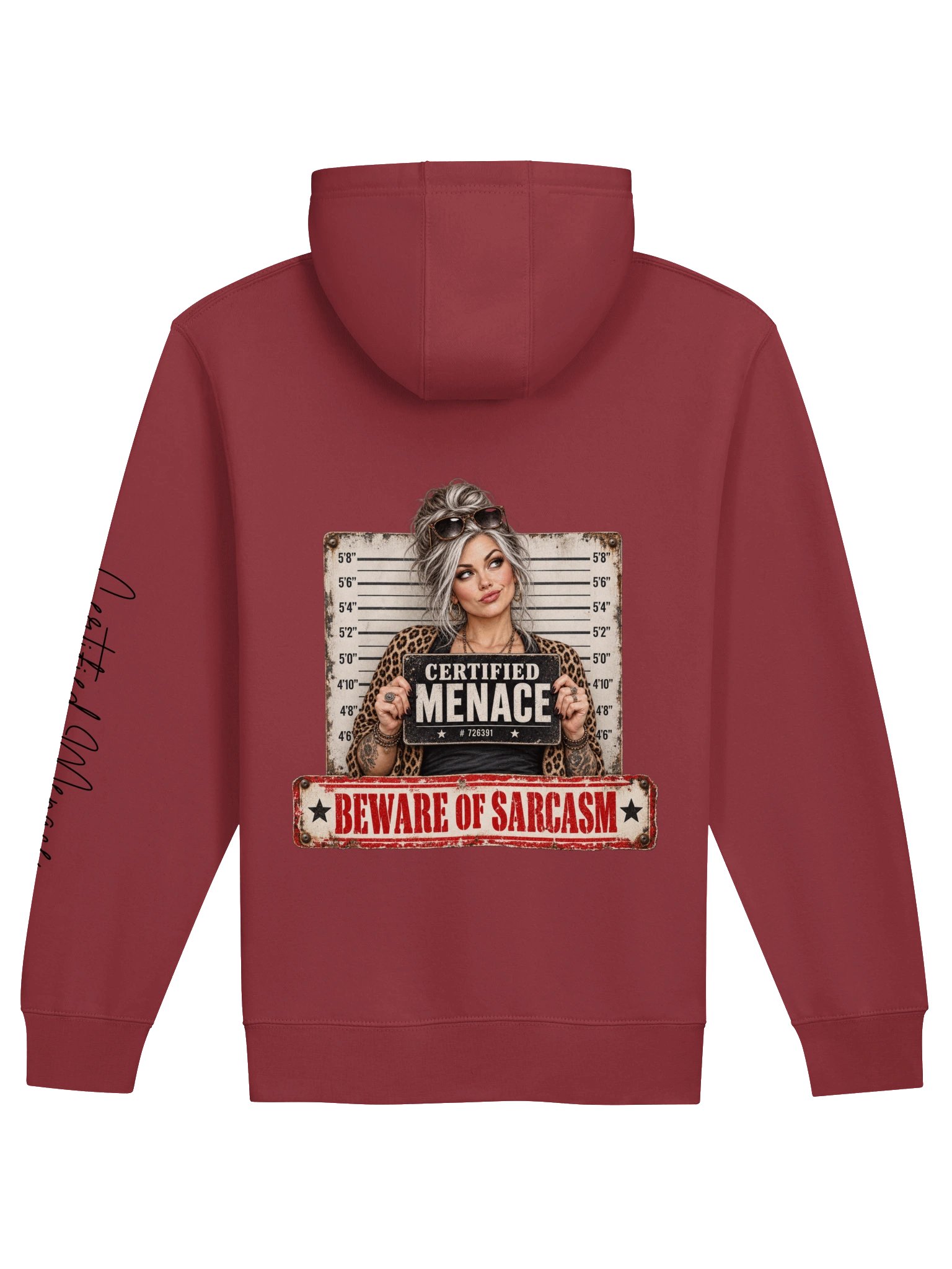 Certified Menace Full-Zip Hoodie product image (2)