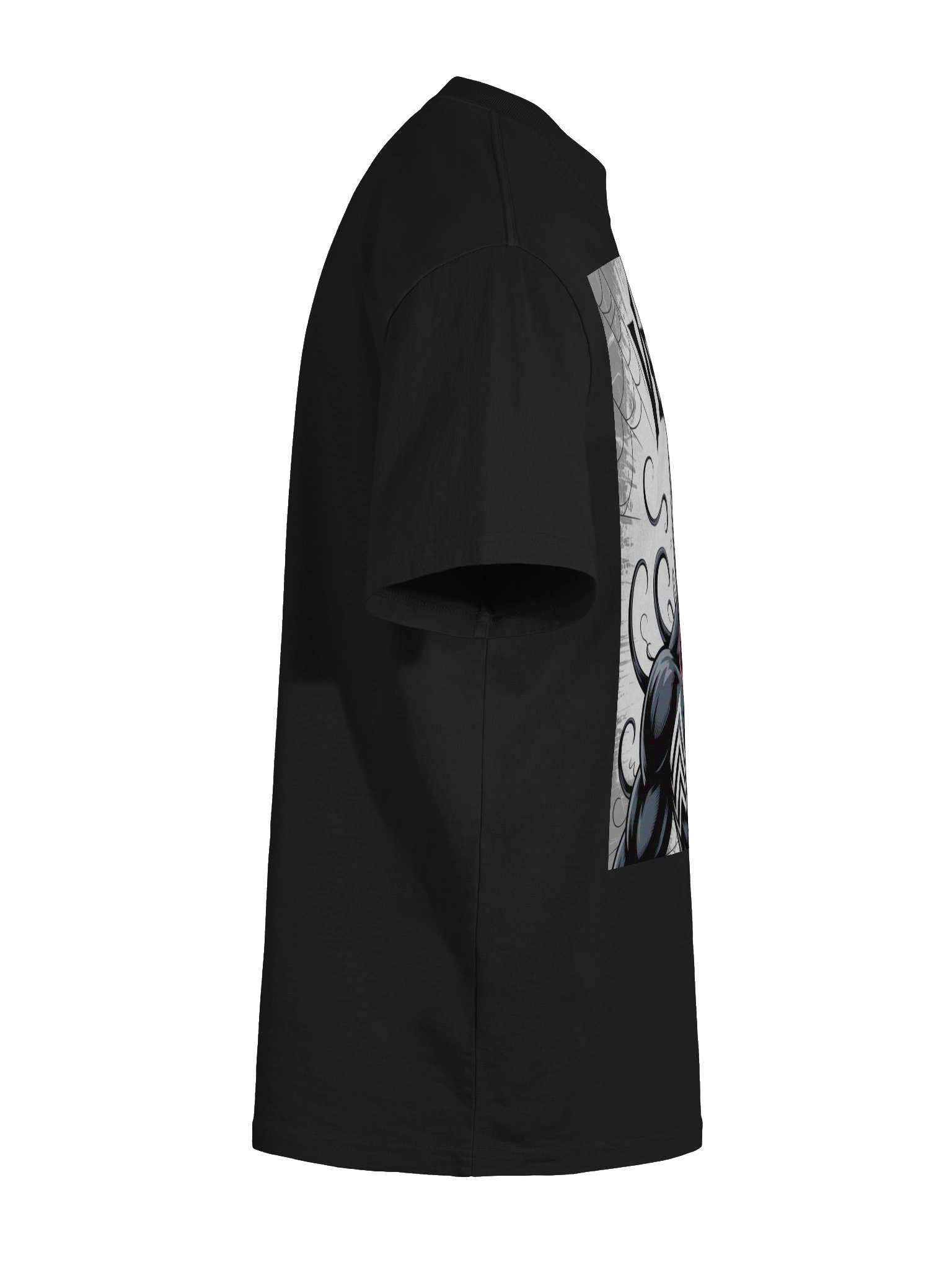 Entwined Abyss: Venom Faded Oversized Tee product image (11)