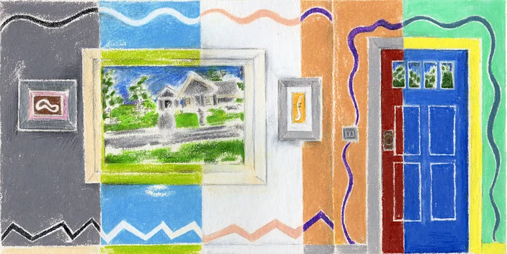 Nicholsloy Studio House Print product image (1)
