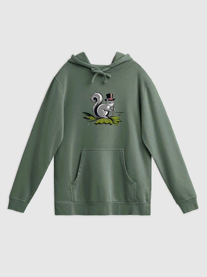 Super Premium Hoodie: Pooky's Top hat and cane on some leaves product image (1)