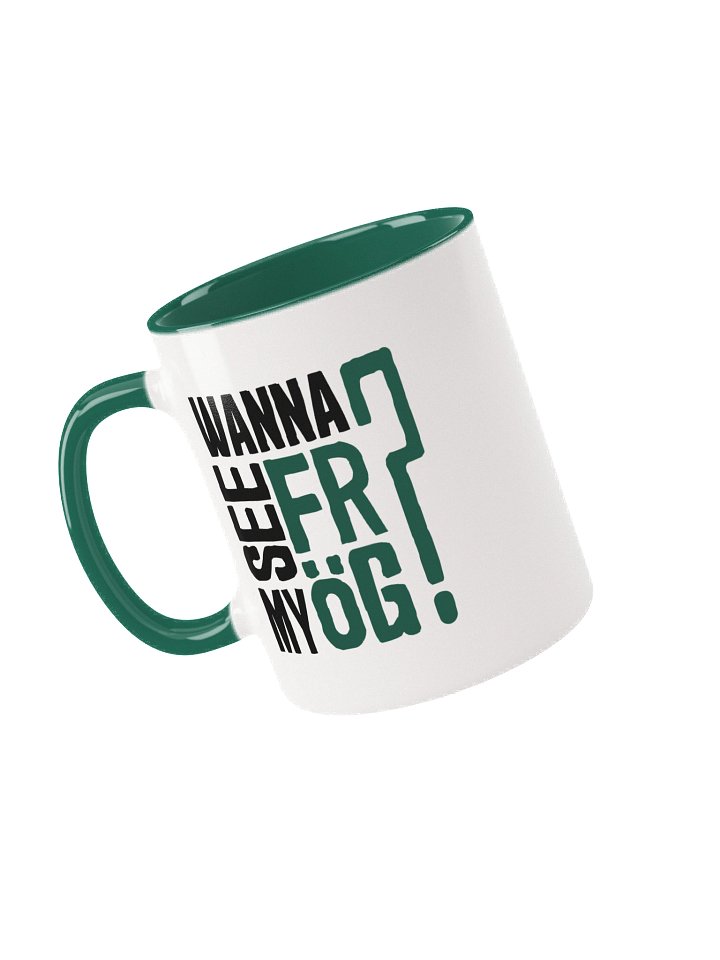 Kubek Biały "Wanna see my FRÖG?" product image (1)
