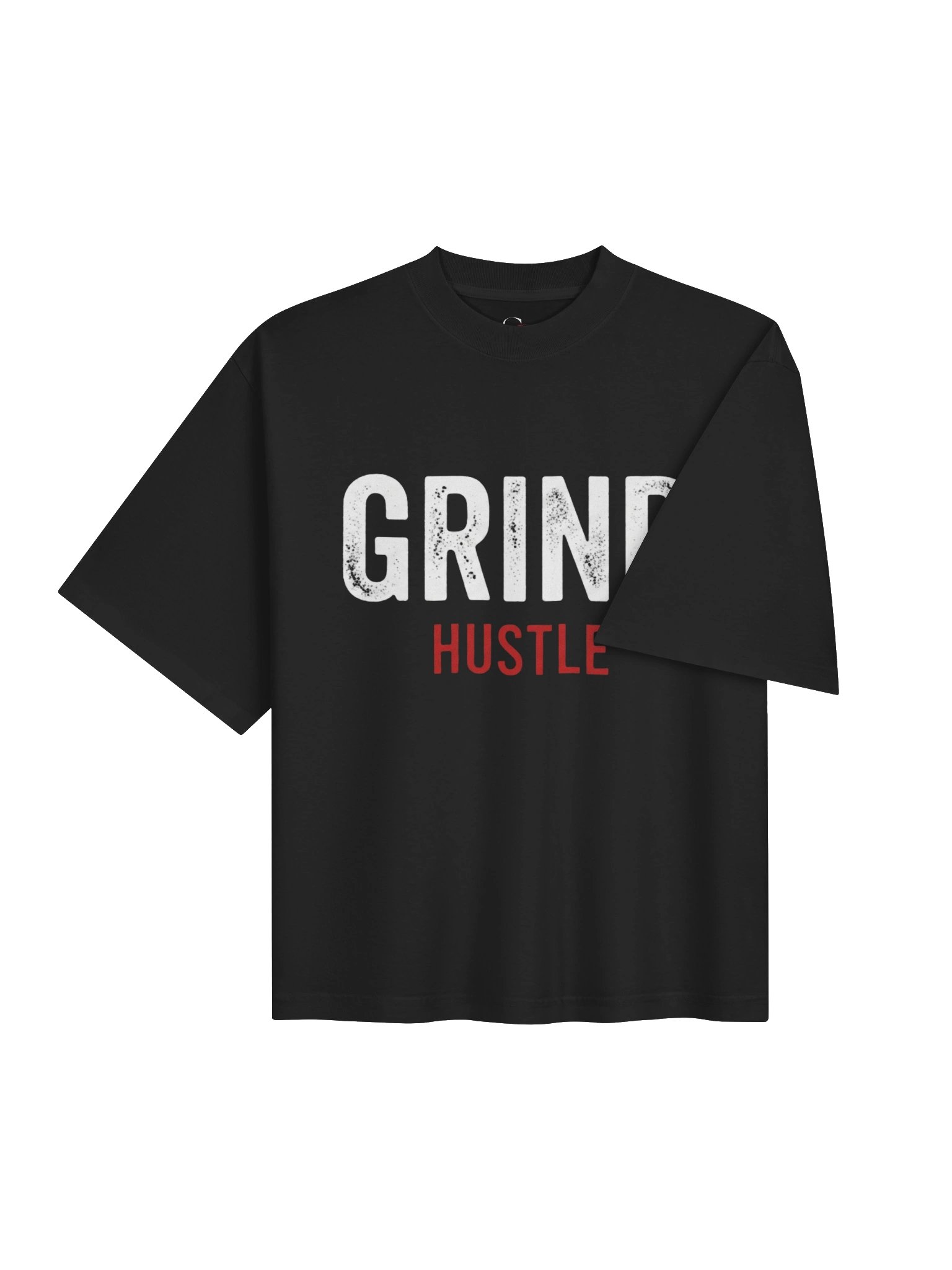 Reach The Peak. - Heavyweight Oversized Black Tee product image (4)