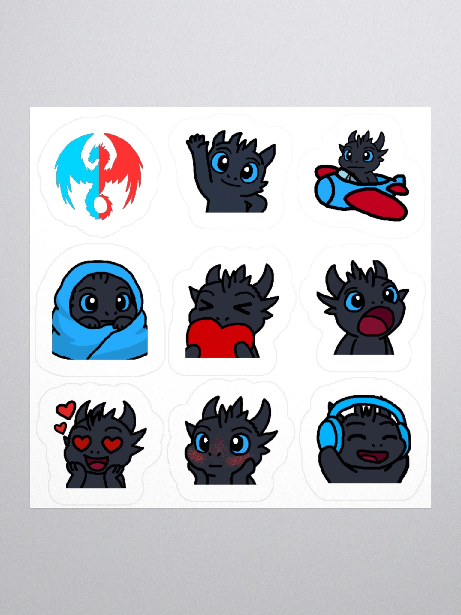 KYAN EMOTE STICKERS product image (1)