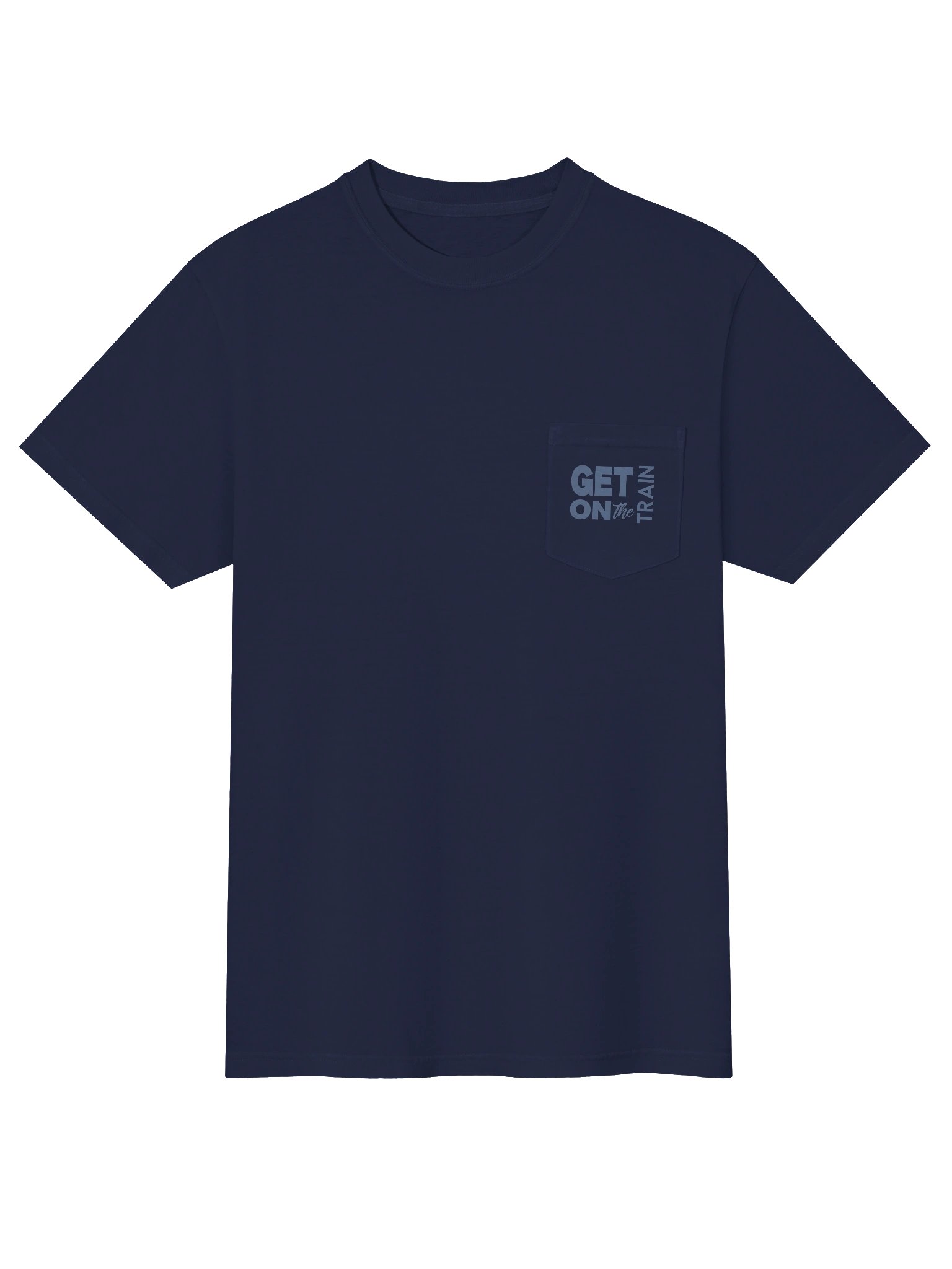 24hr Train Pocket Tee - Blue product image (4)