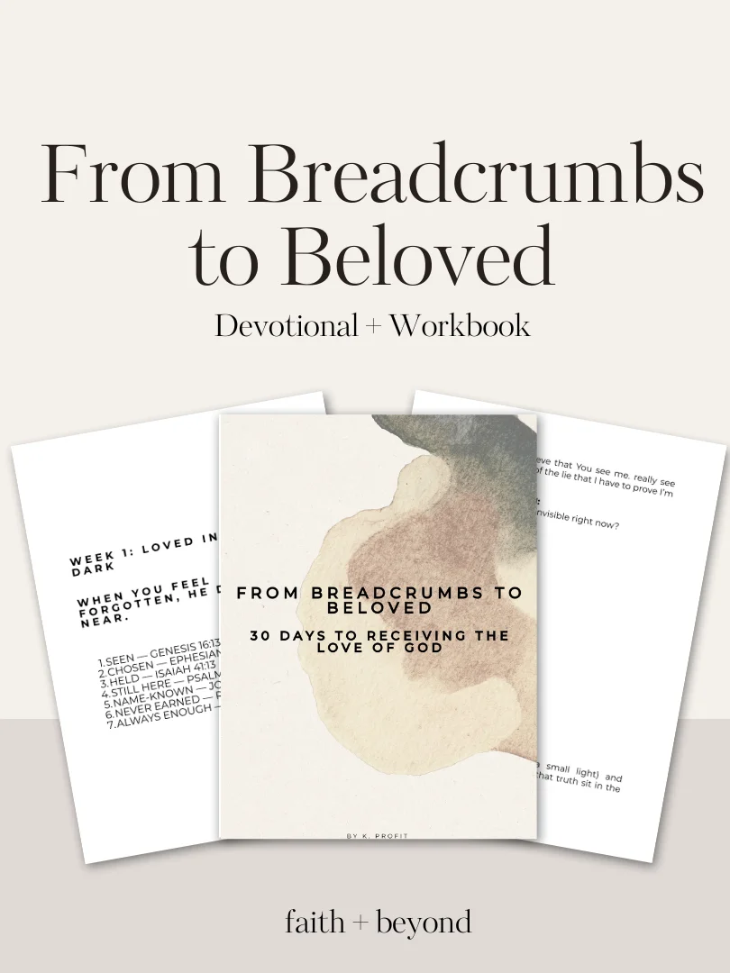 From Breadcrumbs to Beloved: 30 Days to Receiving the Love of God (Digital E-Book) product image (2)