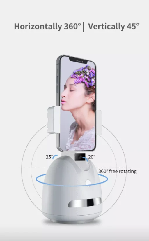 New ProductROTARY | Personalised Automatic Face Tracking Gimbal Stabilizer | Mobile 360 Phone Holder product image (3)