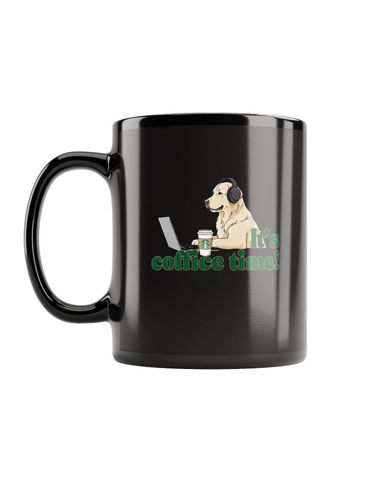 It's Coffice Time! Dog Headphone Mug product image (2)