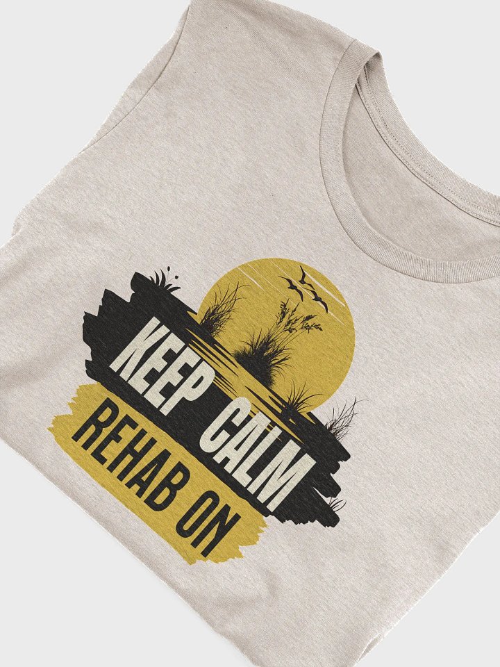 Keep Calm, Rehab On T-Shirt, Vet Nurse Gift, Animal Rehab Shirt, Wildlife Vet Gift, Wildlife Rehabber T-shirt product image (2)