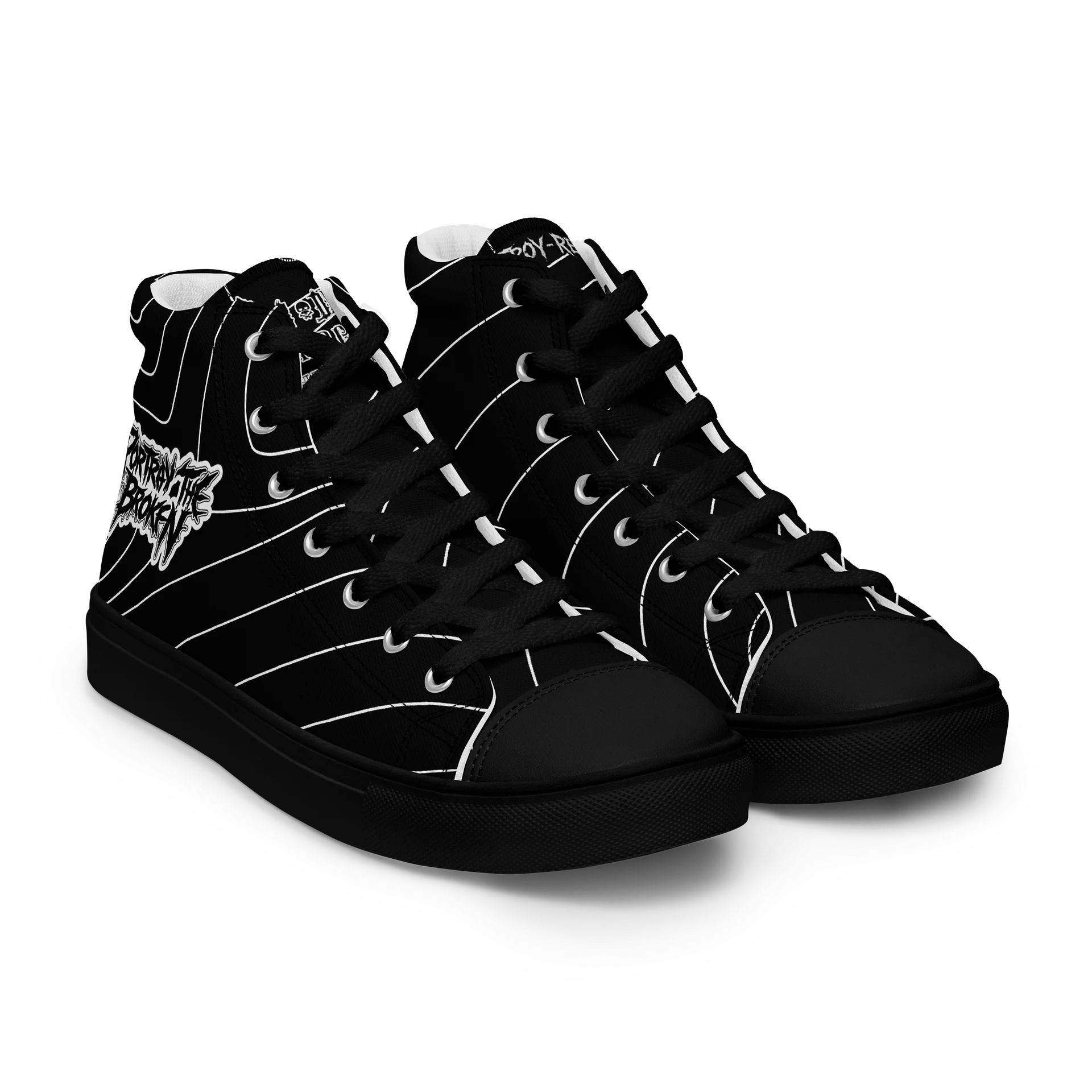 Portray the Broken High Top Shoes product image (8)