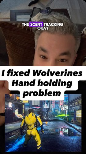 I think I fixed #wolverine hand holding problem. Let me know if this is a better idea!

#streaming #gaming #fyp #ps5