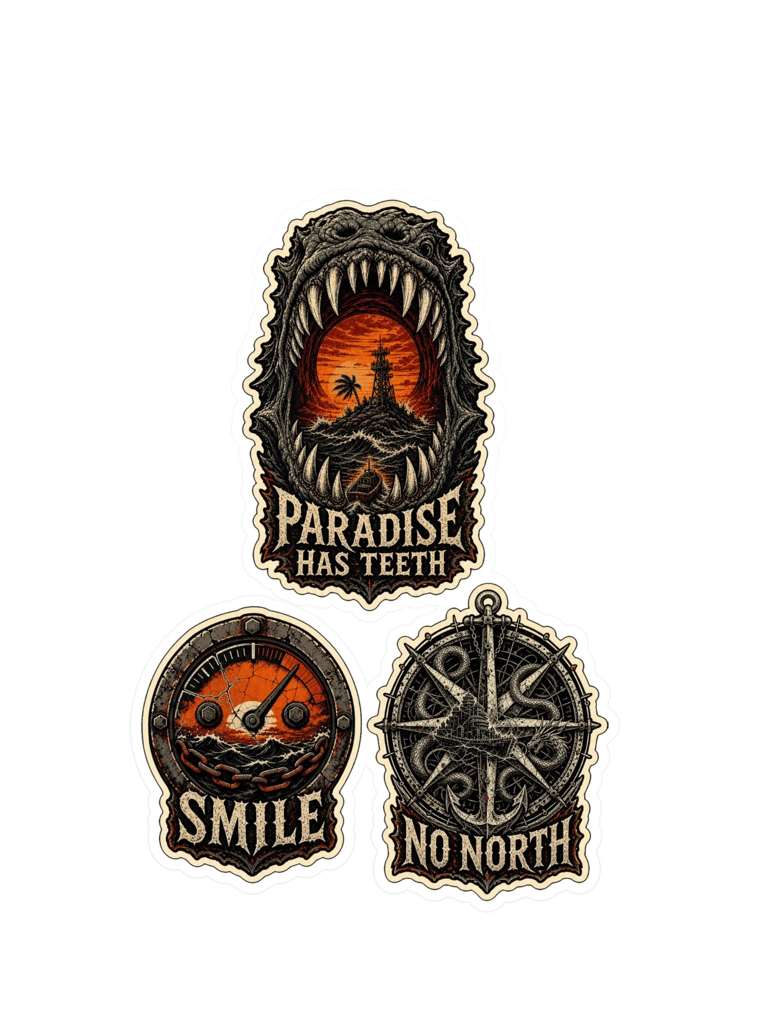 Dead Reckoning Three-Piece Sticker Set product image (3)