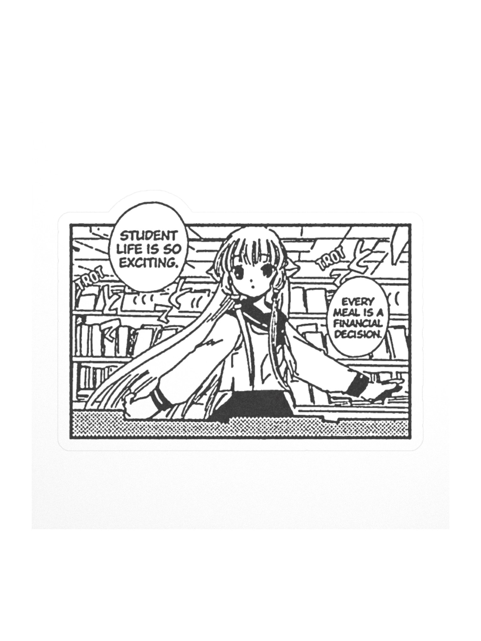 LIFE STUDENT ! STICKERS product image (1)