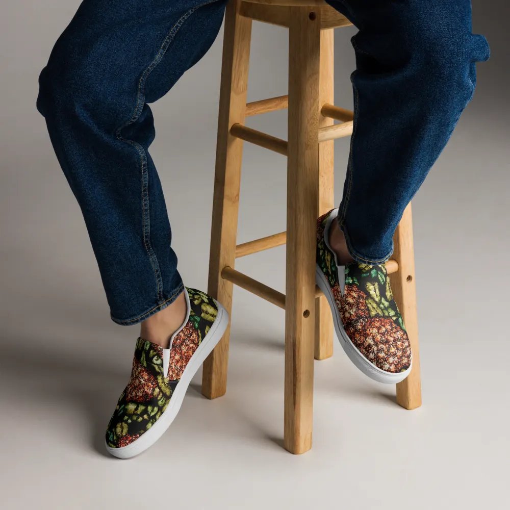 HYDRANGEAS V men's slip-on canvas shoes product image (7)