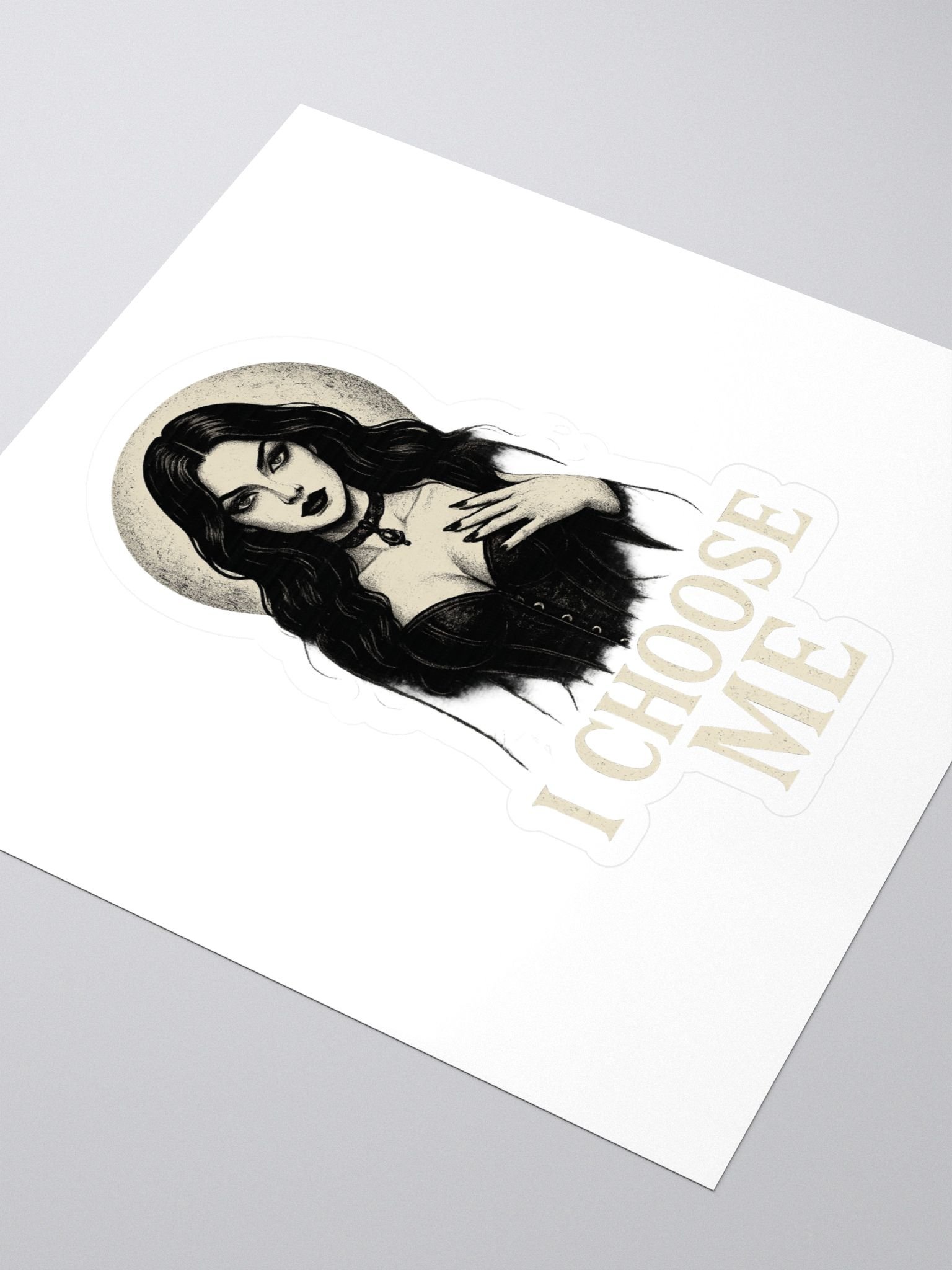 I Choose Me Empowerment Affirmation Kiss Cut Stickers product image (3)