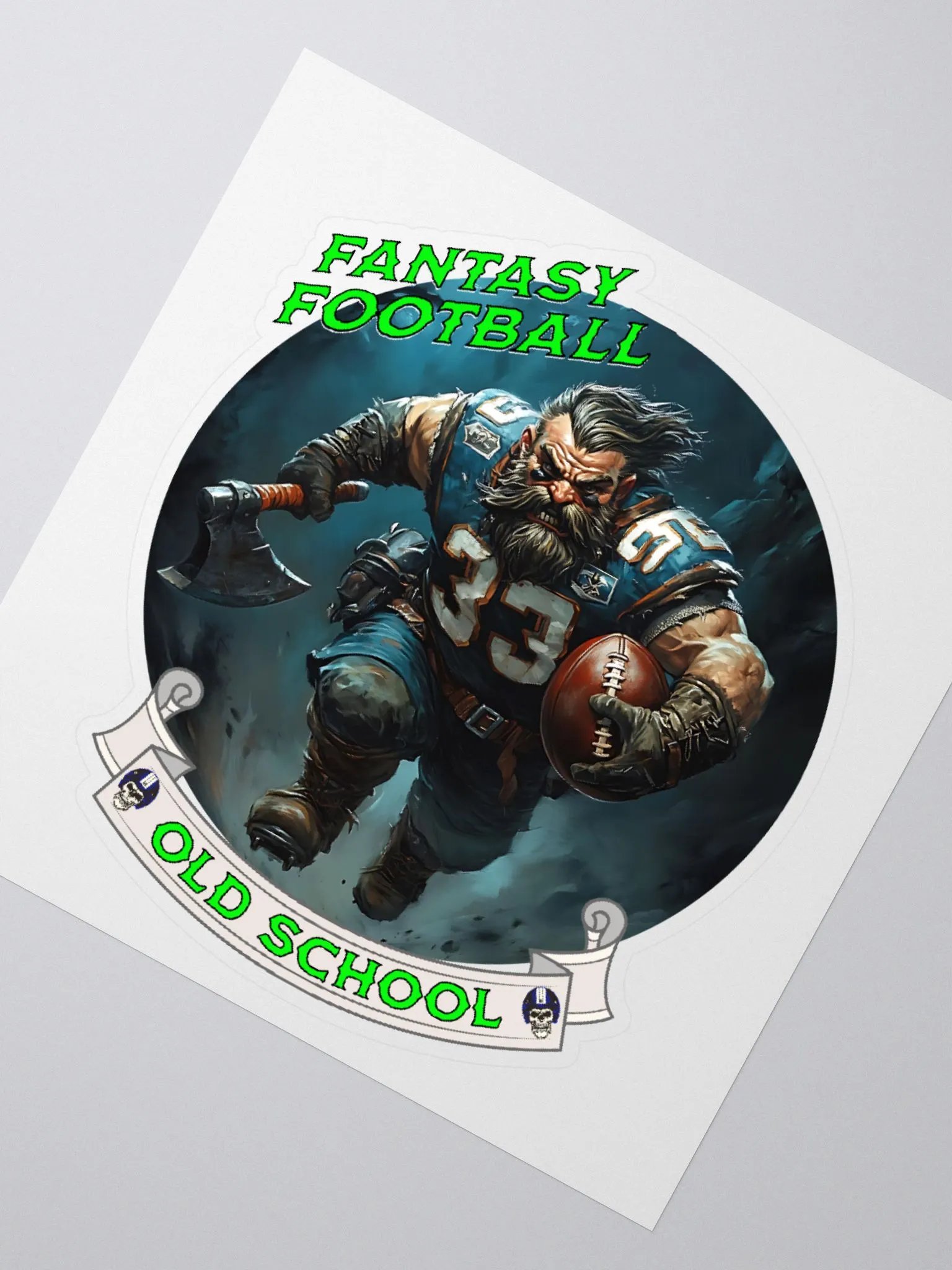 Fantasy Football Old School Sticker product image (2)