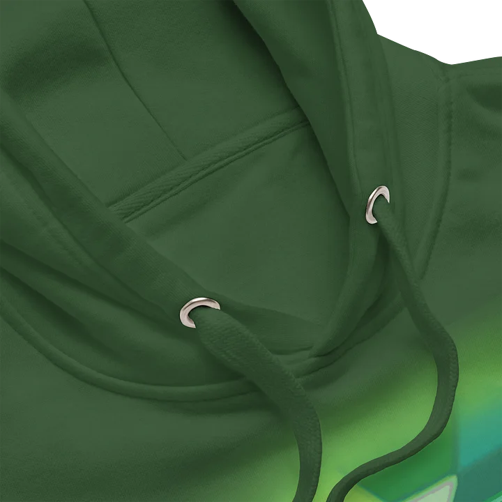 Your Moth, My Flame Embedded Music Hoodie (Green) product image (2)
