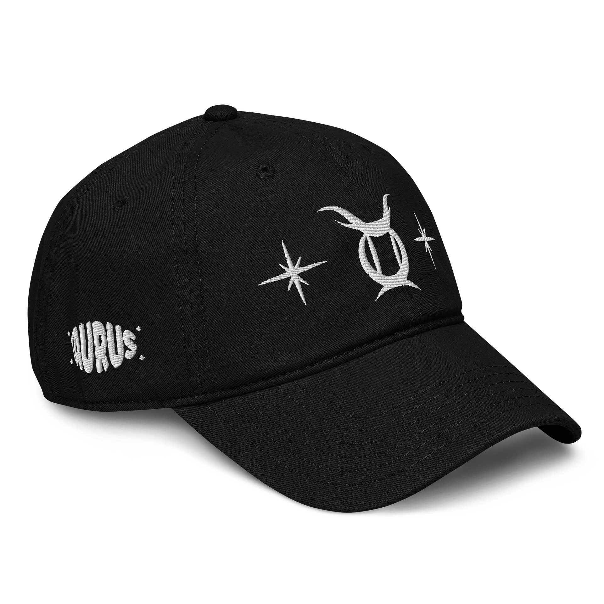 taurus-gemini cusp dad hat (white) product image (3)
