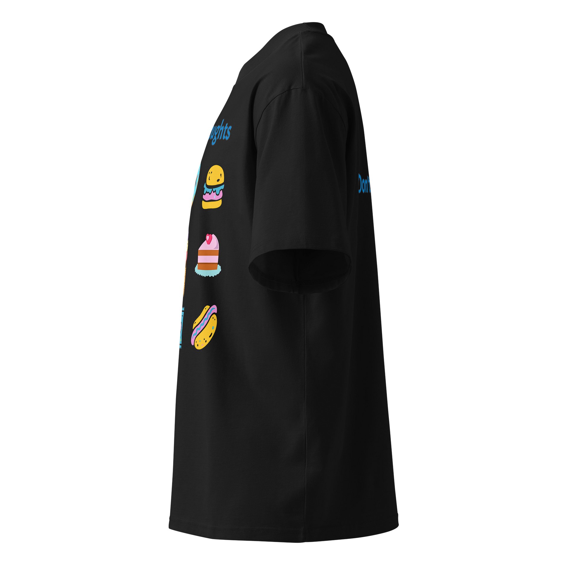 Happy Thoughts - Junk Food Lover - Stanley/Stella Unisex Organic Oversized T-Shirt SATU020 product image (9)