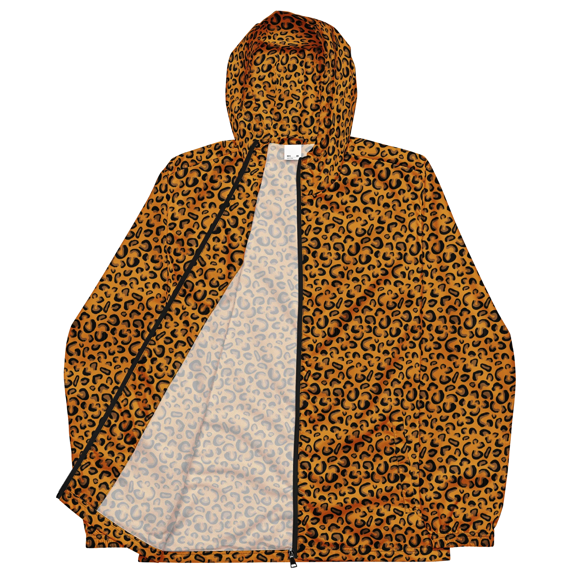 Stylish Bold Leopard Print Windbreaker for Modern Wear product image (2)