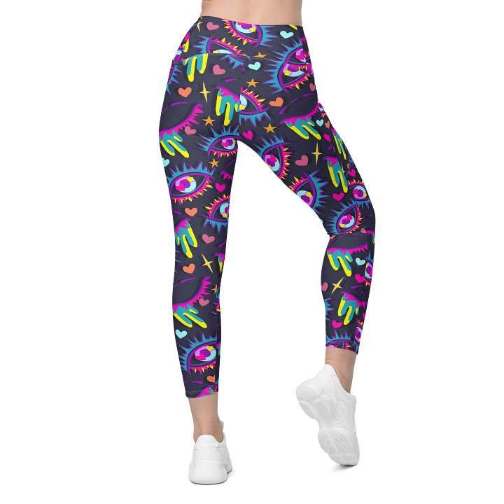 *ALL* Sizes Teal Eye Leggings W/ POCKETS 2.0 product image (2)