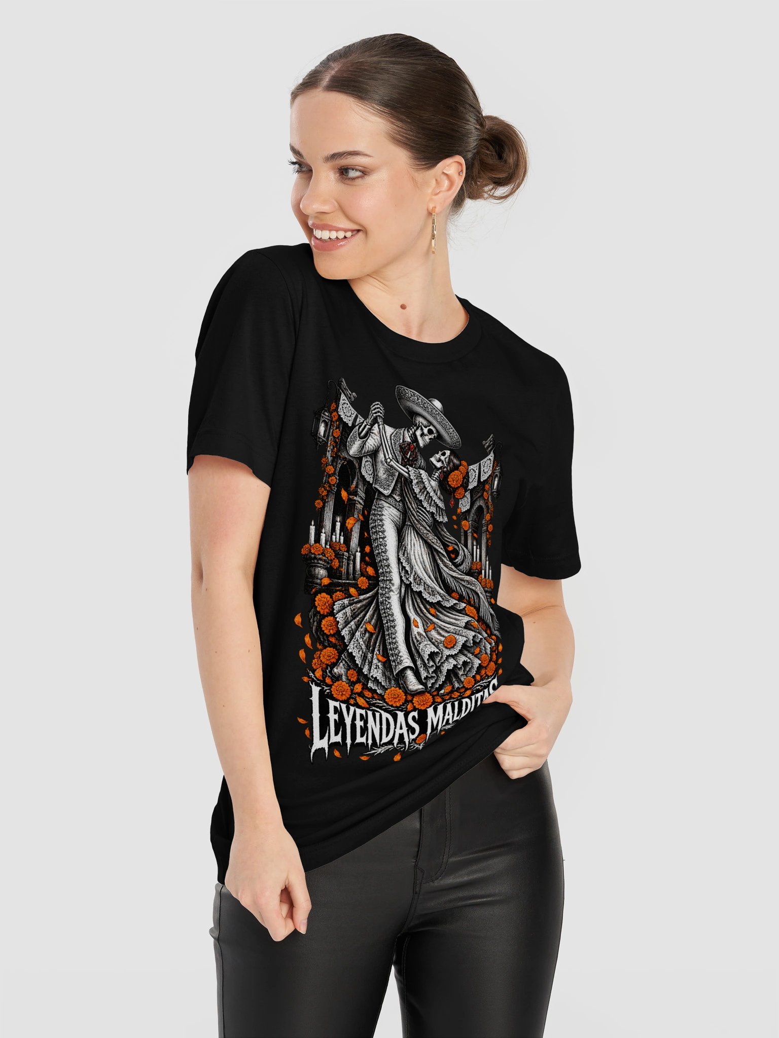 El Baile de las Ánimas – Día de Muertos Skeleton Dance Design | Leyendas Malditas product image (11)