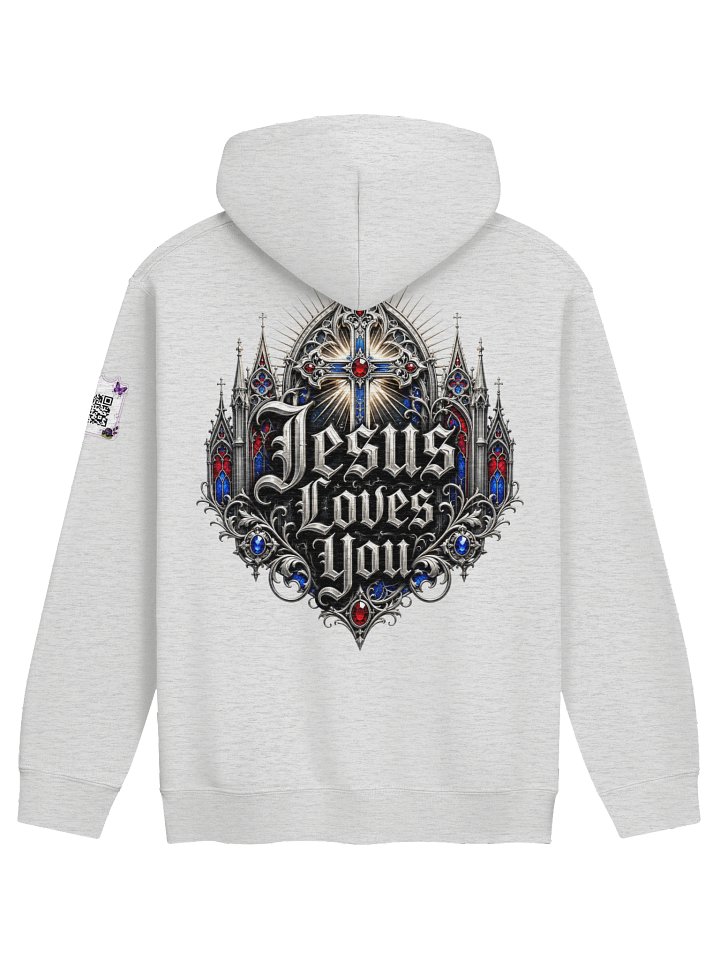 Jesus Loves You (3) Hoodie w/QR product image (33)