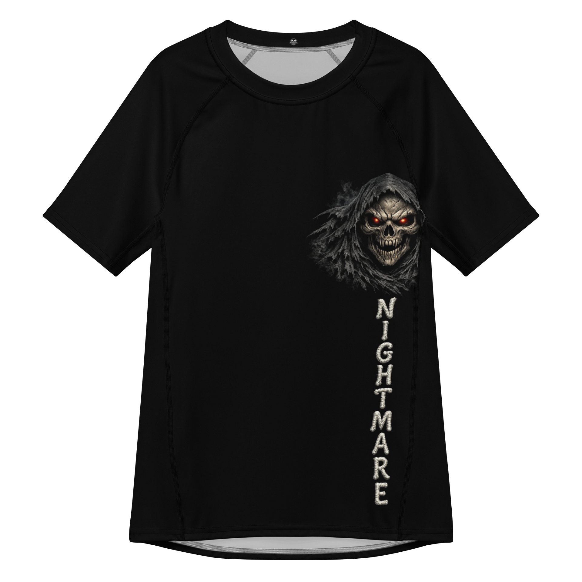 Nightmare Design Skull Men's Rash Guard product image (1)