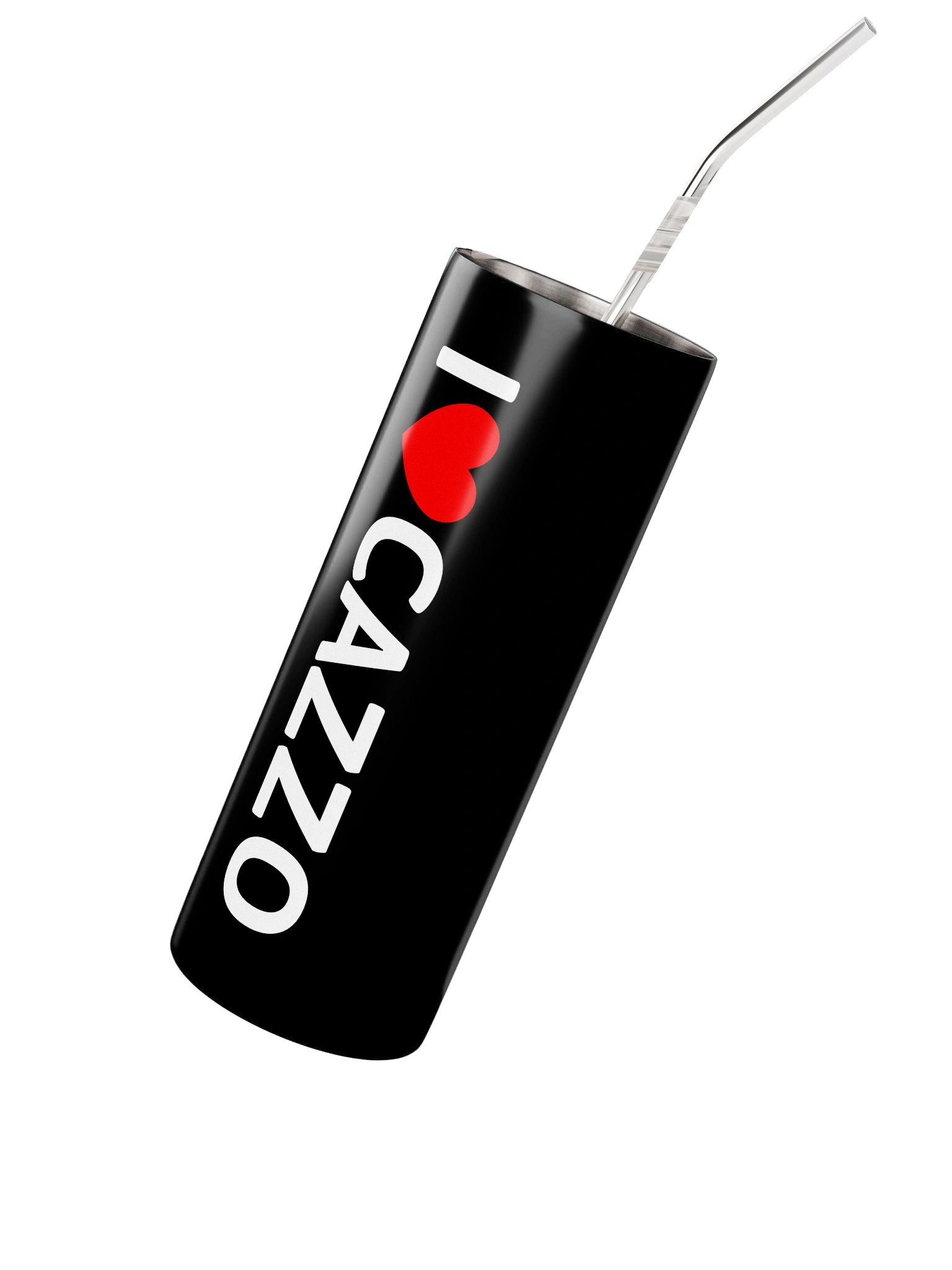 I ♥️ CAZZO steel tumbler product image (2)