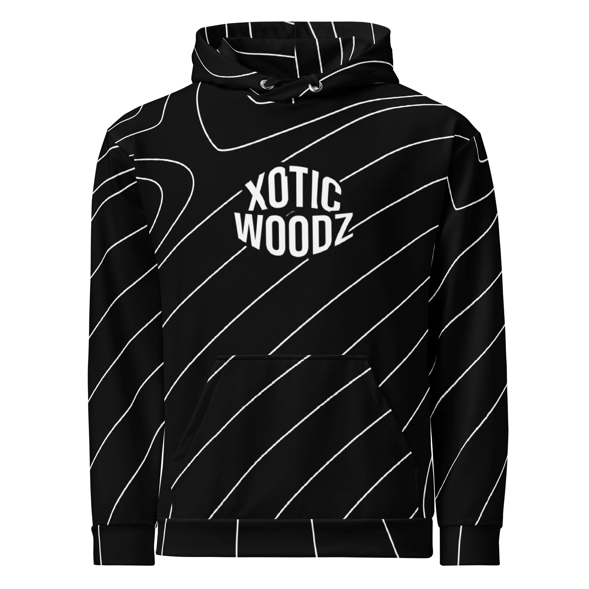 Flowing Monochrome Dreams Hoodie product image (1)