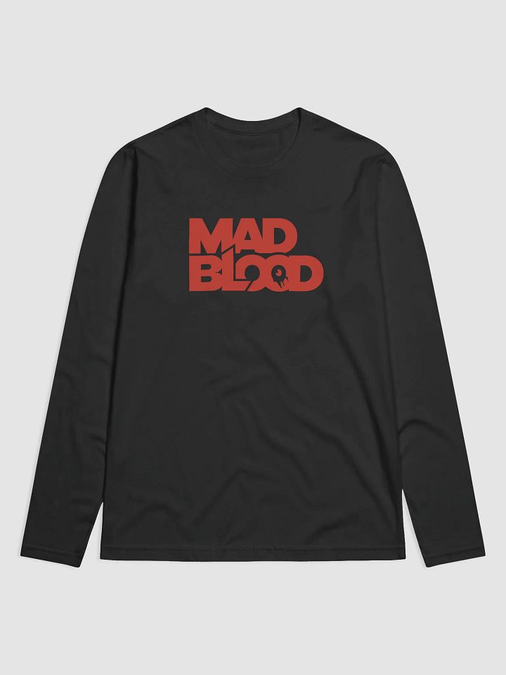 Mad Blood Simple Logo Fitted Long Sleeve Crew product image (1)