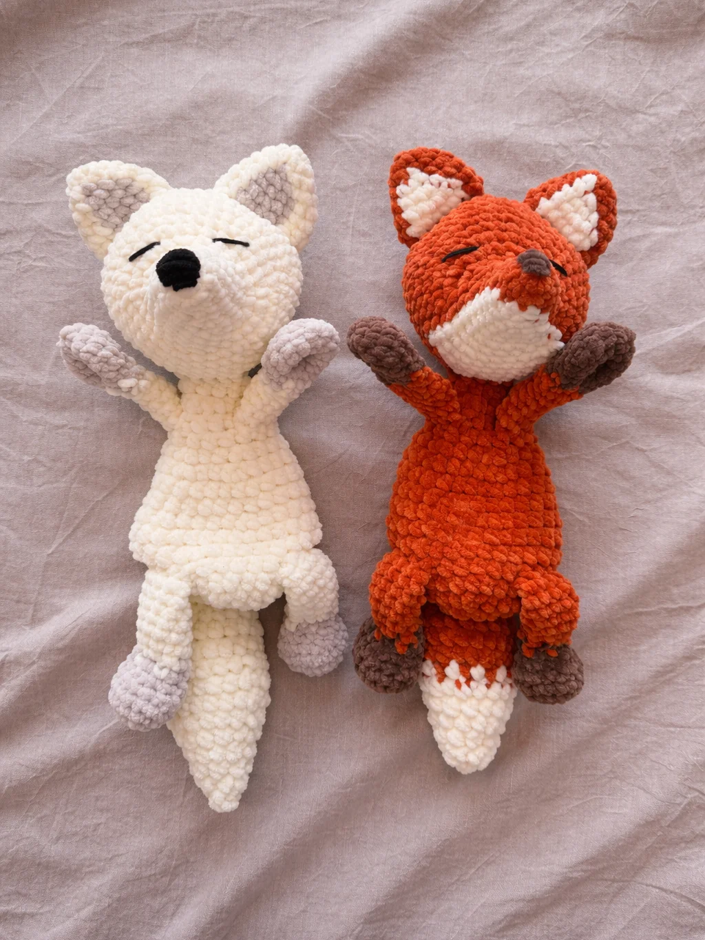 Crochet Pattern: Birk the Sleepy Fox PDF - US terms product image (5)