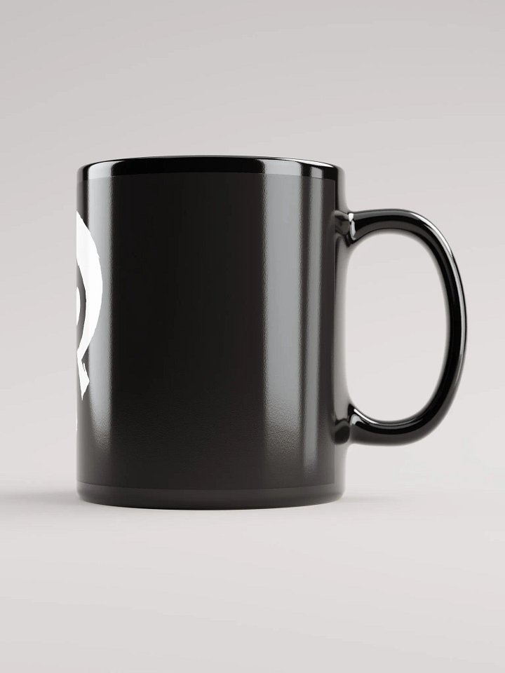 Black Glossy Mug - ROR White product image (1)