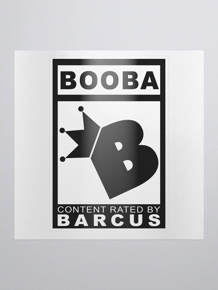 ESRB Booba Sticker product image (1)