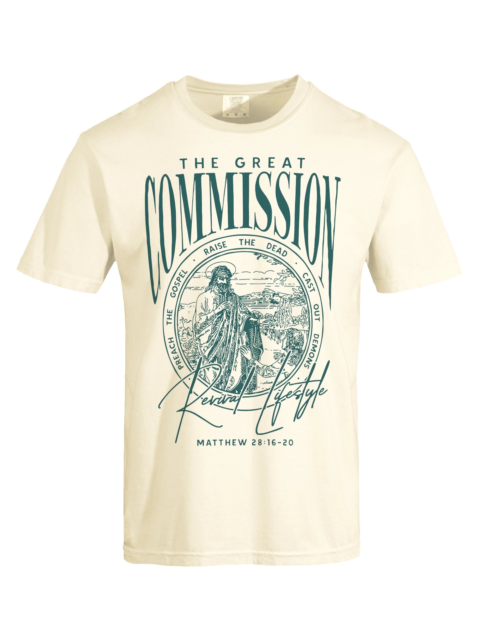 The Great Commission Vintage Christian T-Shirt – Revival Faith Graphic Tee product image (25)