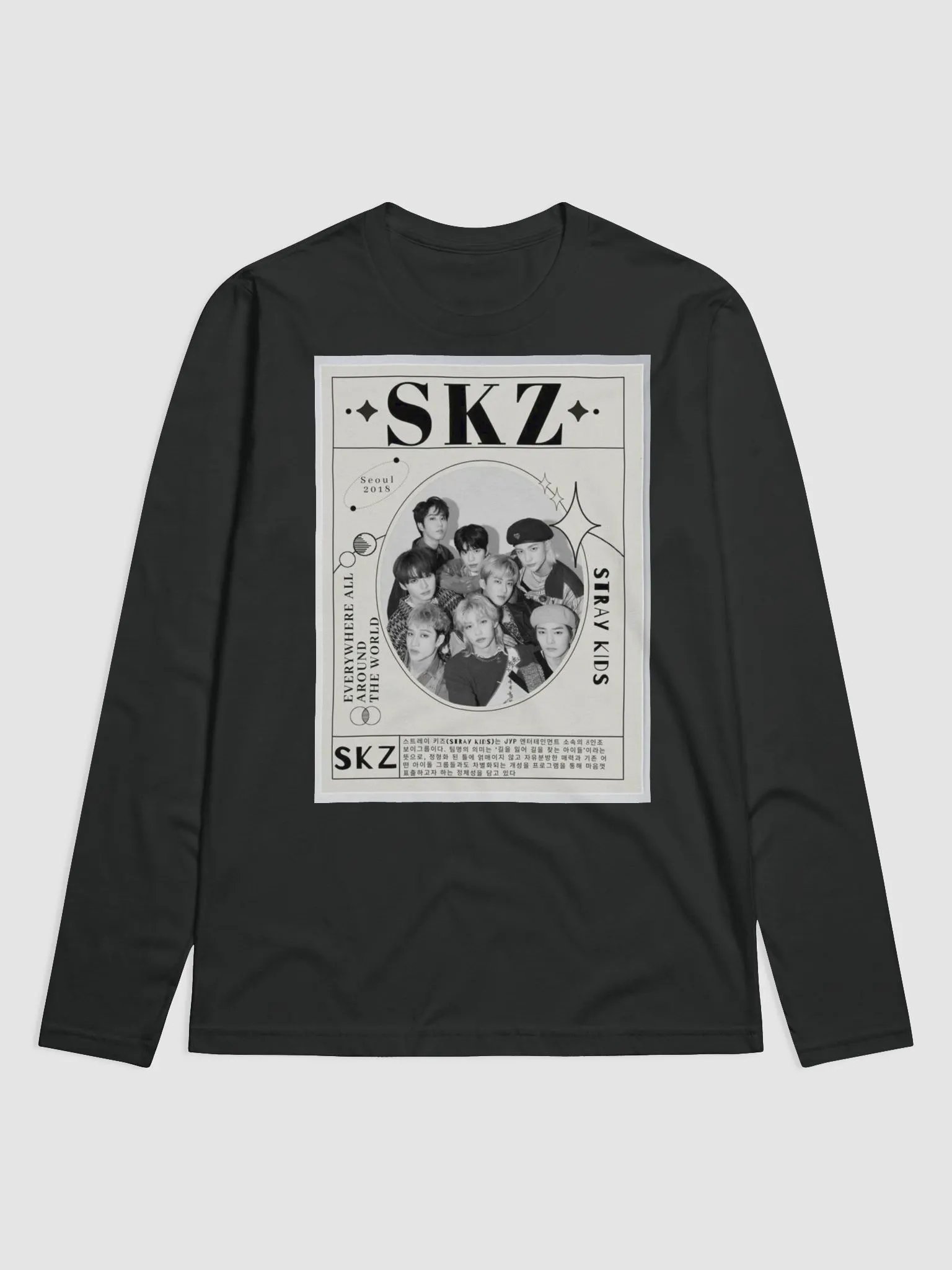 SKZ Stray Kids Long Sleeve Shirt product image (6)