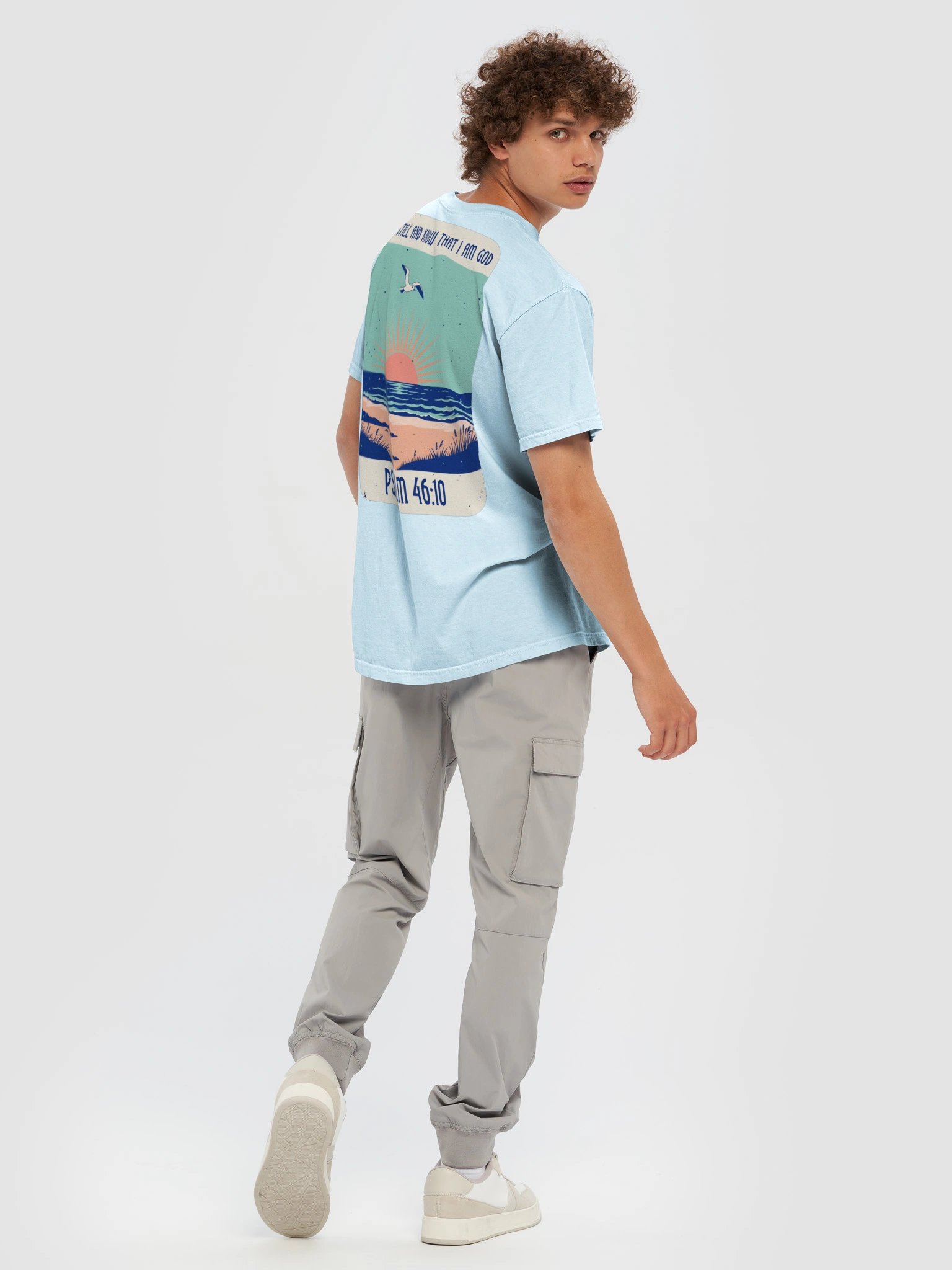 Be Still Coastal Tee (Psalm 46:10) product image (8)
