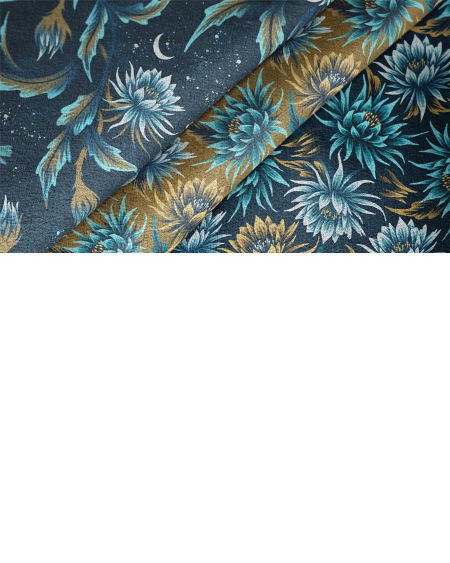 Three Cotton Fabrics Mockup product image (5)