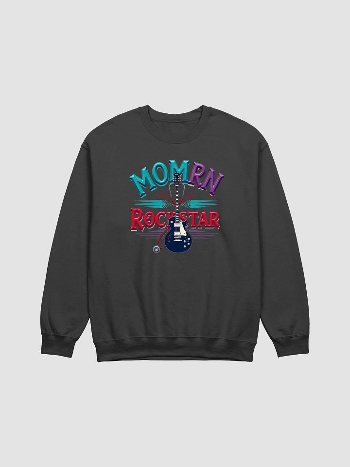 Rockstar Mom RN Crewneck Sweatshirt product image (6)