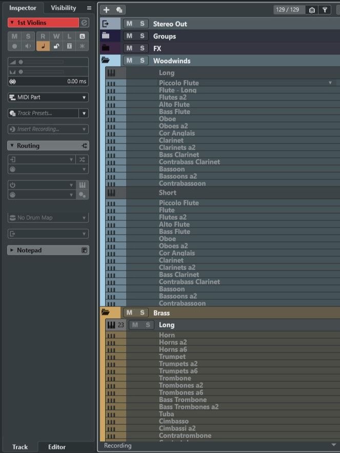 Beginner's Quickstart Template for Cubase 13+ (Spitfire Symphony Orchestra) product image (1)
