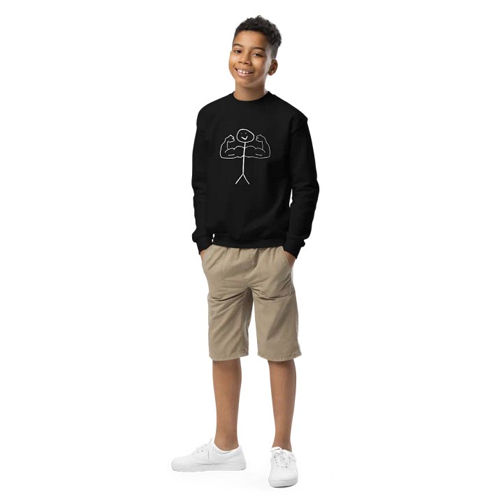 Bulk Up Vibes Youth Sweatshirt product image (1)