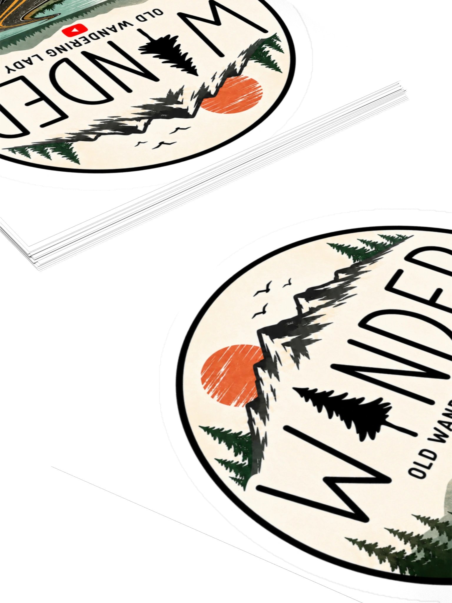 Wandering Nomad 3" Decal product image (4)
