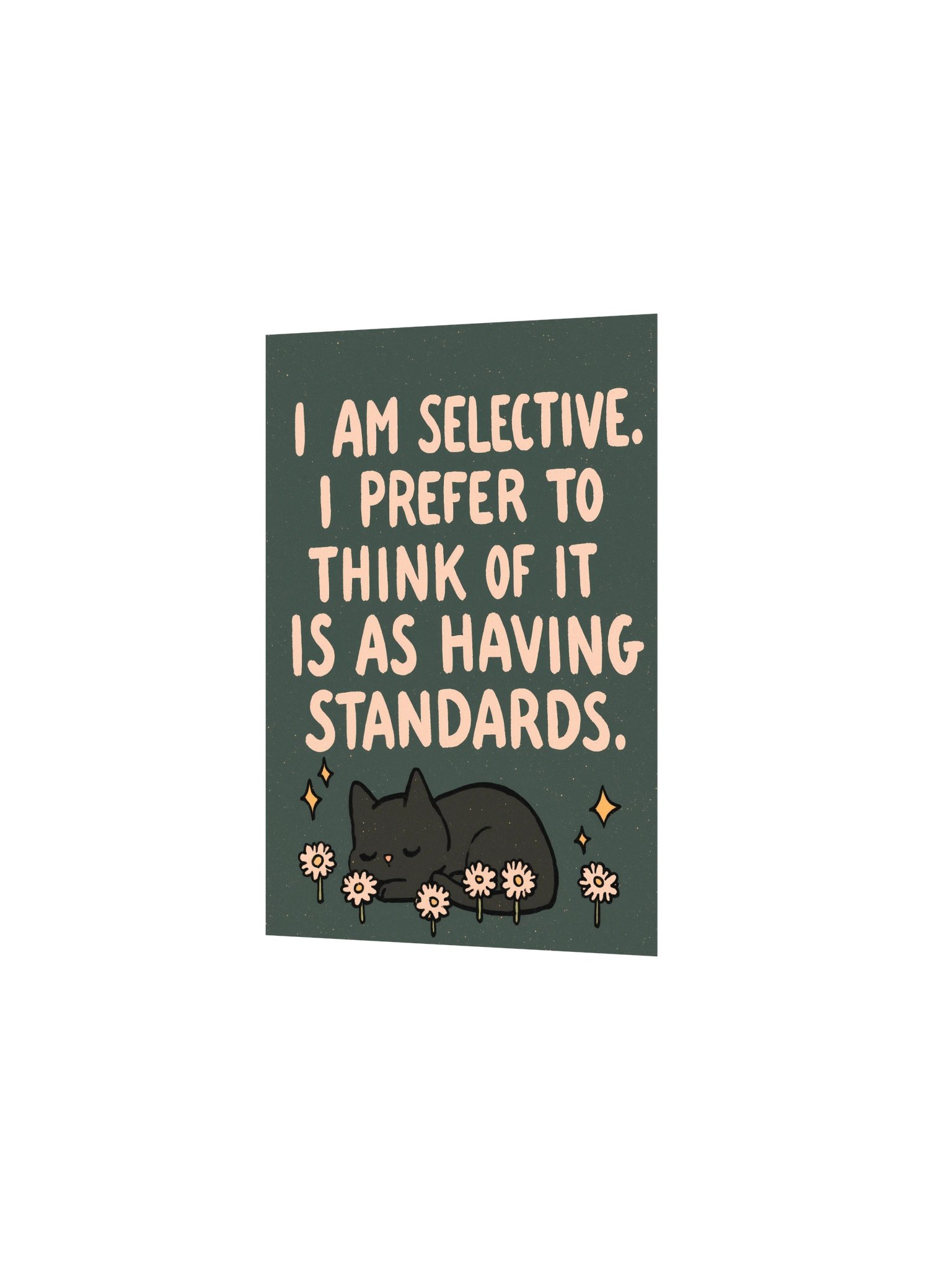 I’m Selective Cat Poster product image (15)