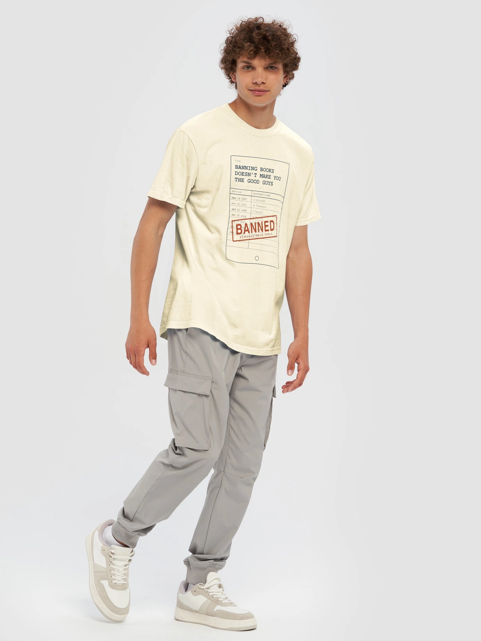 Banning Books — Library Card Tee product image (7)