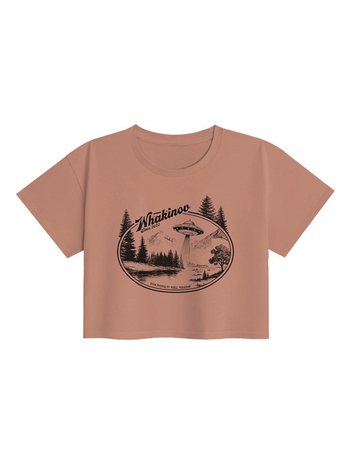 Dark Ink Whakinov UFO Crop Top product image (5)