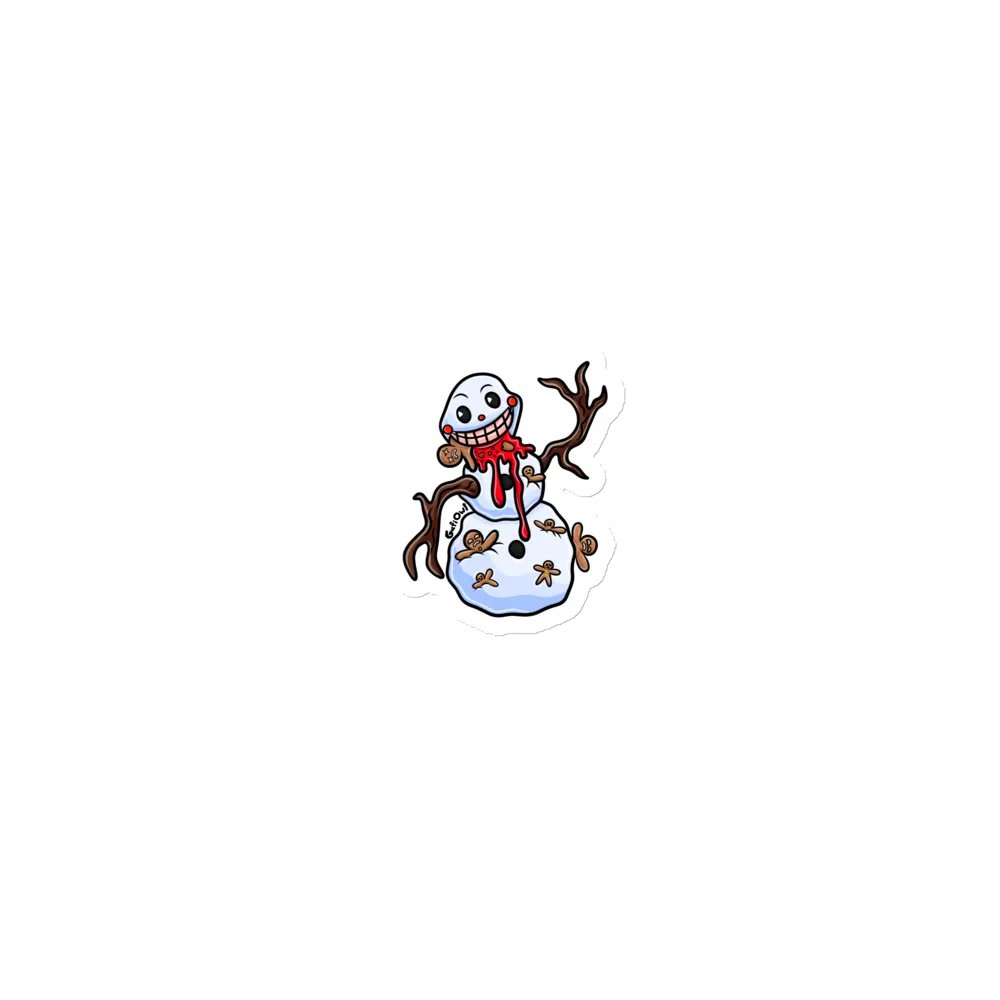 Hungry Snowman Magnet product image (1)